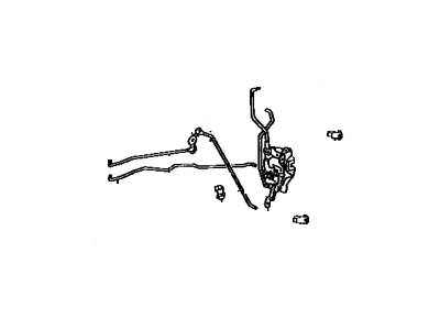 Toyota 69030-33020 Lock