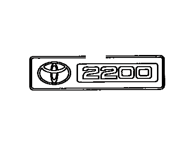 Toyota 11288-74041 Engine Plate