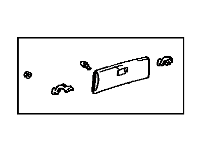 1994 Toyota Camry Glove Box - 55550-33050-K0