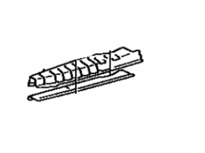 Toyota 53732-33010 Member, Front Apron To Cowl Side, Upper Driver Side