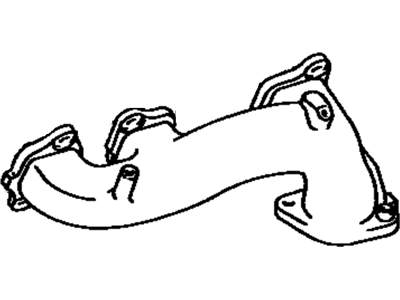 Toyota 17142-62030 Manifold