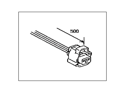 Toyota 82983-33010 Wire,  Front Turn Signal Lamp Repair