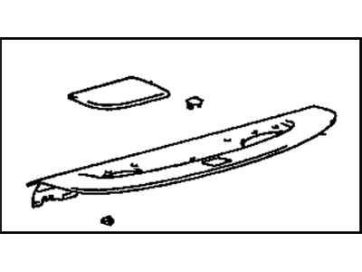 Toyota 64330-33080-K0 Package Tray Trim
