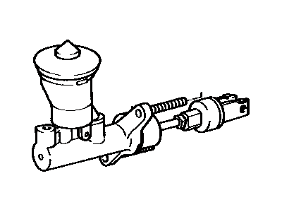 Toyota Camry Clutch Master Cylinder - 31410-33012