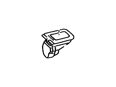 Toyota 87201-33120 Lower Duct