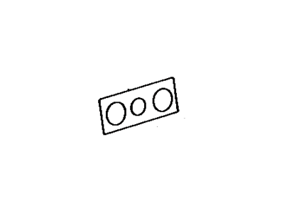 Toyota 81942-06030 Sheet, Heater Control Name