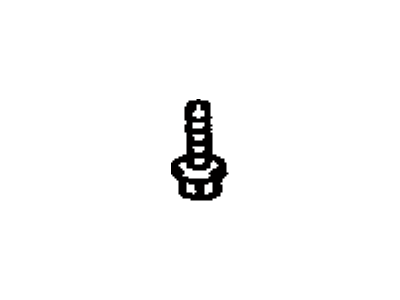 Toyota 90119-10524 Bolt, With Washer