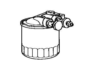 Toyota 23300-56040 Filter Assembly, Fuel(For Diesel)