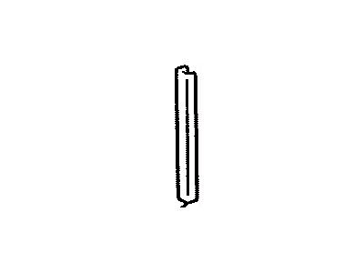 Toyota 68143-90K00 Run Channel, Lower