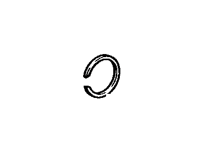 Toyota 90520-31001 Ring, Shaft Snap (For Front Axle Hub)