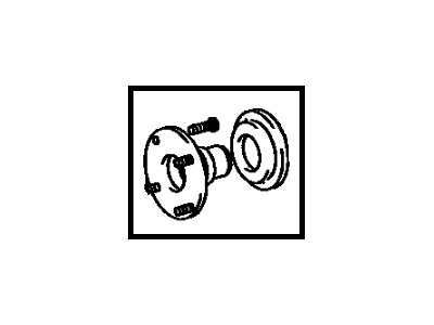 Toyota 33309-60040 Flange,  Companion (For Transfer Output Shaft)