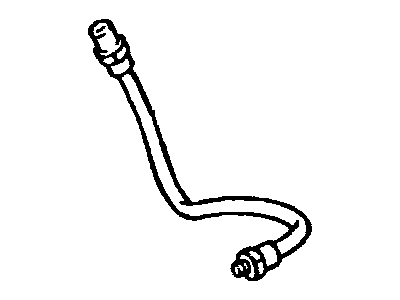 Toyota 96940-33605 Hose,  Flexible(For Rear Brake Tube)