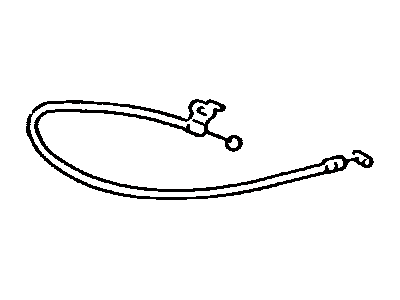 Toyota 72580-90K00 Cable Assembly, Seat Back Control, Driver Side
