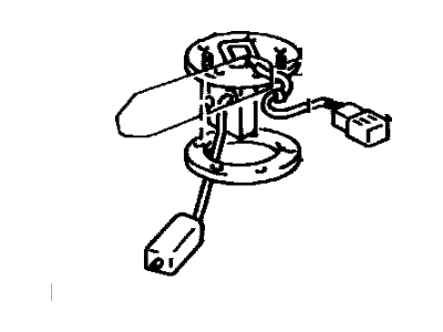 Toyota 83320-69025 Gage Assy,  Fuel Sender