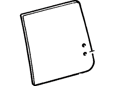 Toyota 62287-28010 Moveable Glass