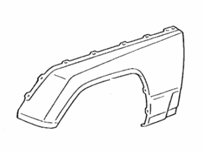 Toyota 53802-90K04 Fender Sub-Assembly, Front Driver Side