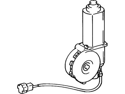 Toyota Tercel Window Motor - 85720-16100