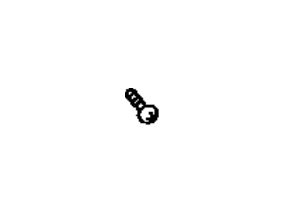 Toyota 90164-50008 Screw, Binding Tapping