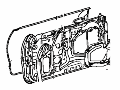 Toyota 67001-2B100 Door Shell
