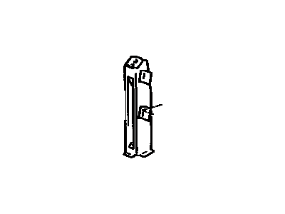 Toyota 61087-0W010 Mount Brace