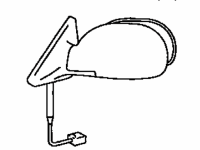 Toyota 87961-2B780 Mirror Glass