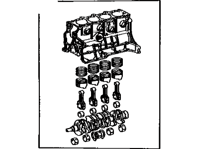 Toyota 11400-16460 Short Block