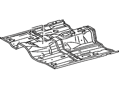 Toyota Celica Floor Pan - 58111-20230