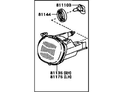 Toyota 81011-20040 Composite Assembly