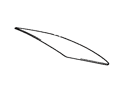 Toyota 64811-2D580 Back Glass