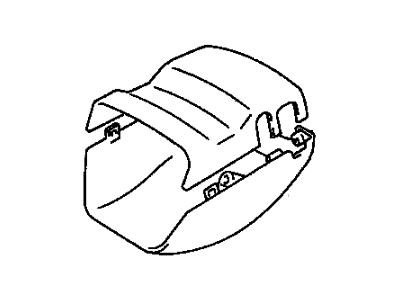 Toyota Celica Steering Column Cover - 45287-20924-C0