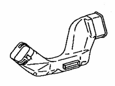 Toyota 55844-20320 Duct