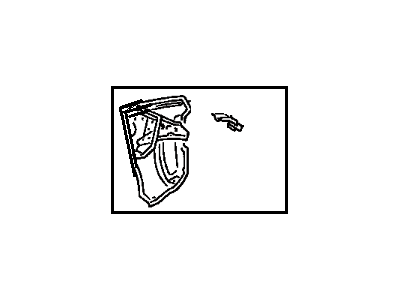 Toyota 61601-2B820 Quarter Panel, Passenger Side