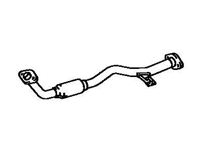 Toyota Celica Exhaust Pipe - 17410-1A140
