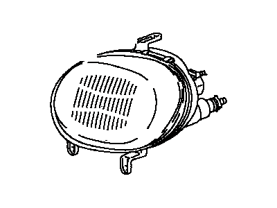 Toyota 81171-20070 Lens & Housing