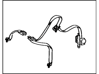 Toyota Celica Seat Belt - 73004-0W010