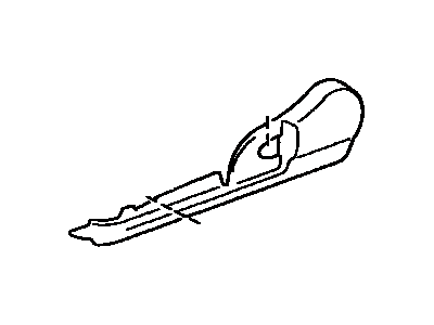 Toyota 71812-16200-C0 Recline Cover