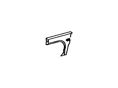 Toyota 64271-20260-C0 Partition Panel