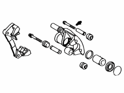 Toyota Brake Caliper - 47750-20540