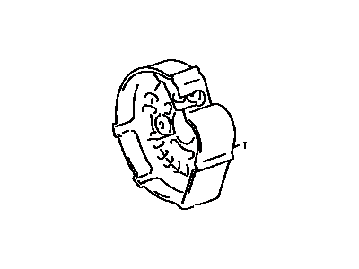 Toyota 27039-16380 Cover,  Alternator Rear End