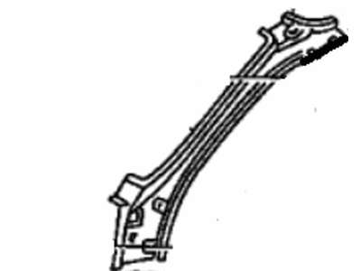 Toyota 61162-20210 Inner Hinge Pillar