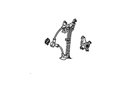 Toyota 69820-20360 Window Motor
