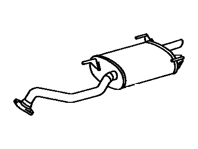 Toyota Celica Muffler - 17430-1A410