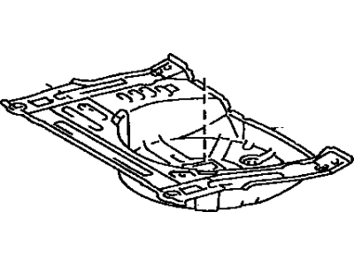 Toyota Celica Floor Pan - 58311-20330
