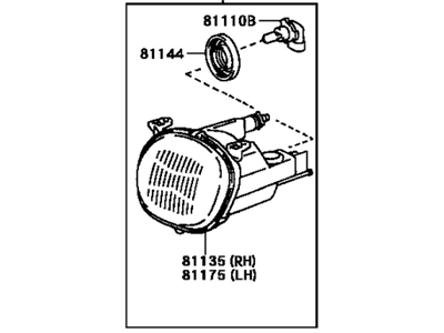 Toyota 81013-20040 Composite Assembly