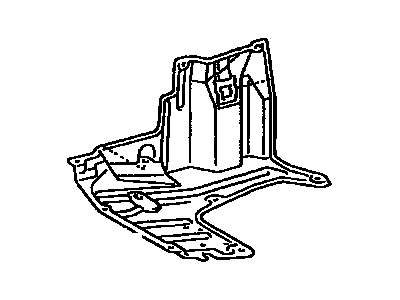 Toyota 51441-20360 Cover,  Engine Under,  NO.1