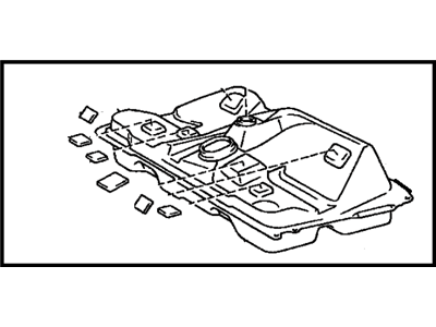 Toyota Celica Fuel Tank - 77001-20941