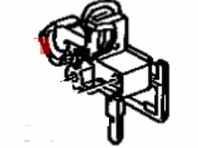 Toyota 69056-20270 Cylinder & Keys