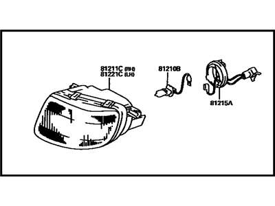Toyota Celica Fog Light - 81220-20270