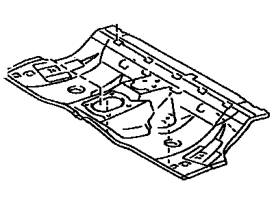Toyota Celica Floor Pan - 58211-20370
