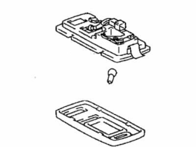 Toyota 81260-14080-B3 Lamp Assy,  Map